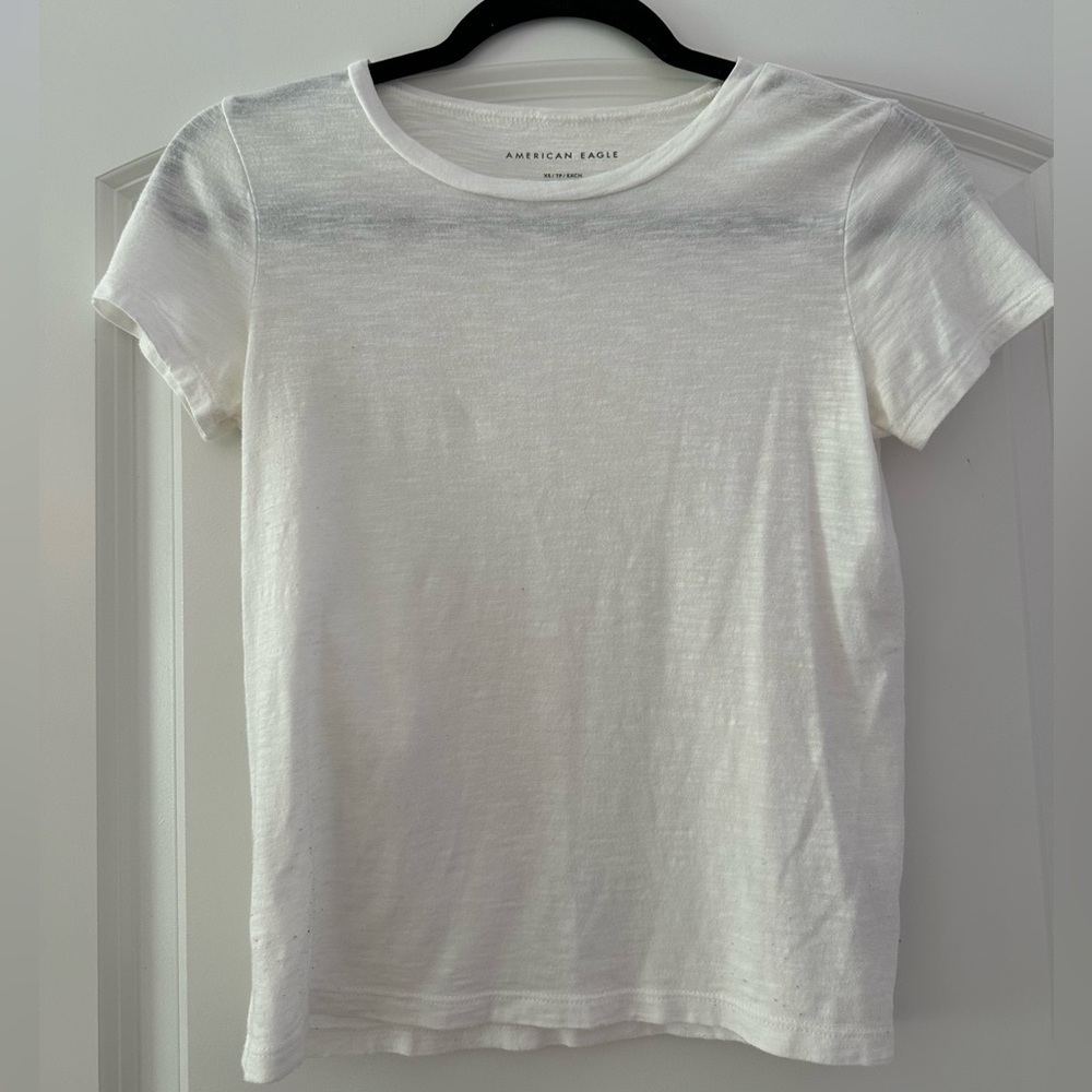 American Eagle Outfitters Soft White Tee